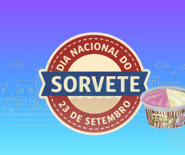 Venha comemorar o DIA NACIONAL do SORVETE